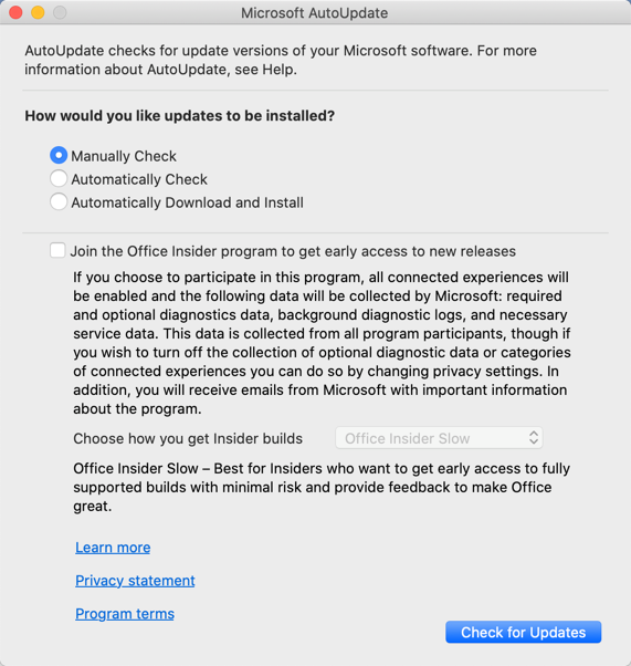 prevent mac office pompting for user password